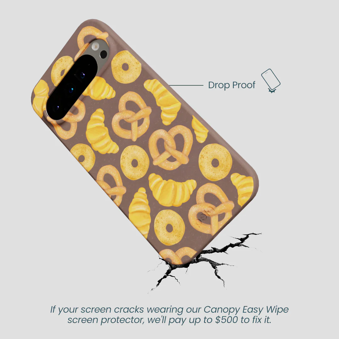 Chocolate Brown Baked Goodies Google Pixel 9 Pro XL Case - Image 5