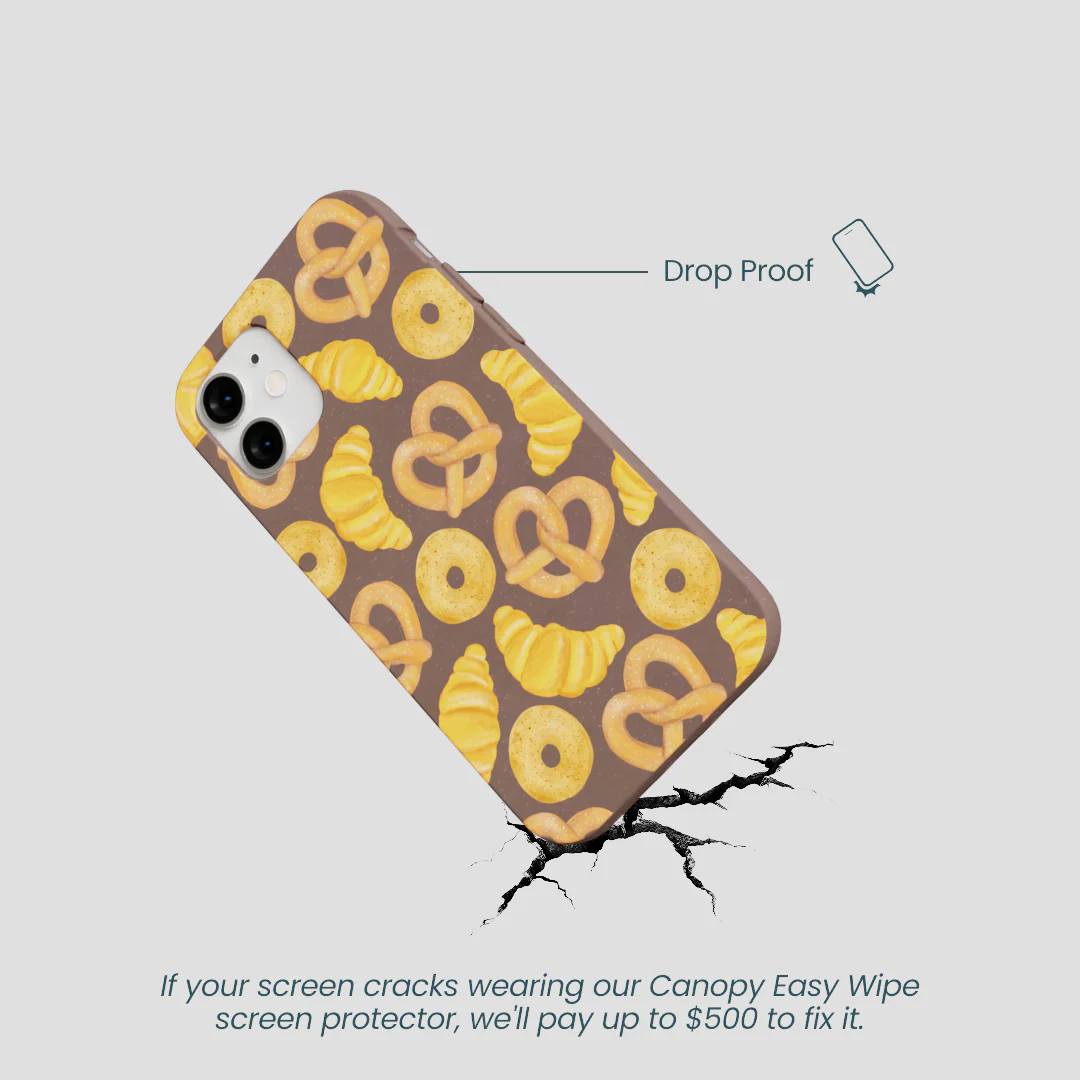 Chocolate Brown Baked Goodies iPhone 12 Mini Case - Image 5