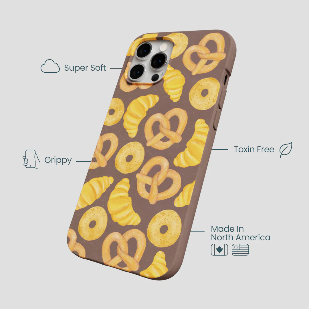 Chocolate Brown Baked Goodies iPhone 12 Pro Max Case - Image 4