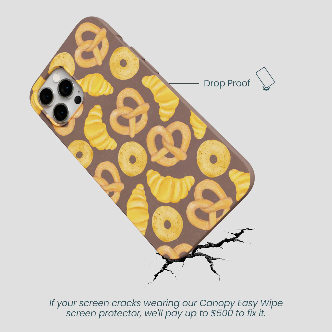 Chocolate Brown Baked Goodies iPhone 12 Pro Max Case - Image 5