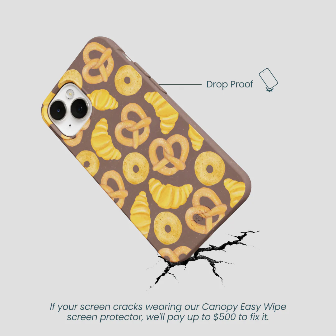 Chocolate Brown Baked Goodies iPhone 13 Case - Image 5
