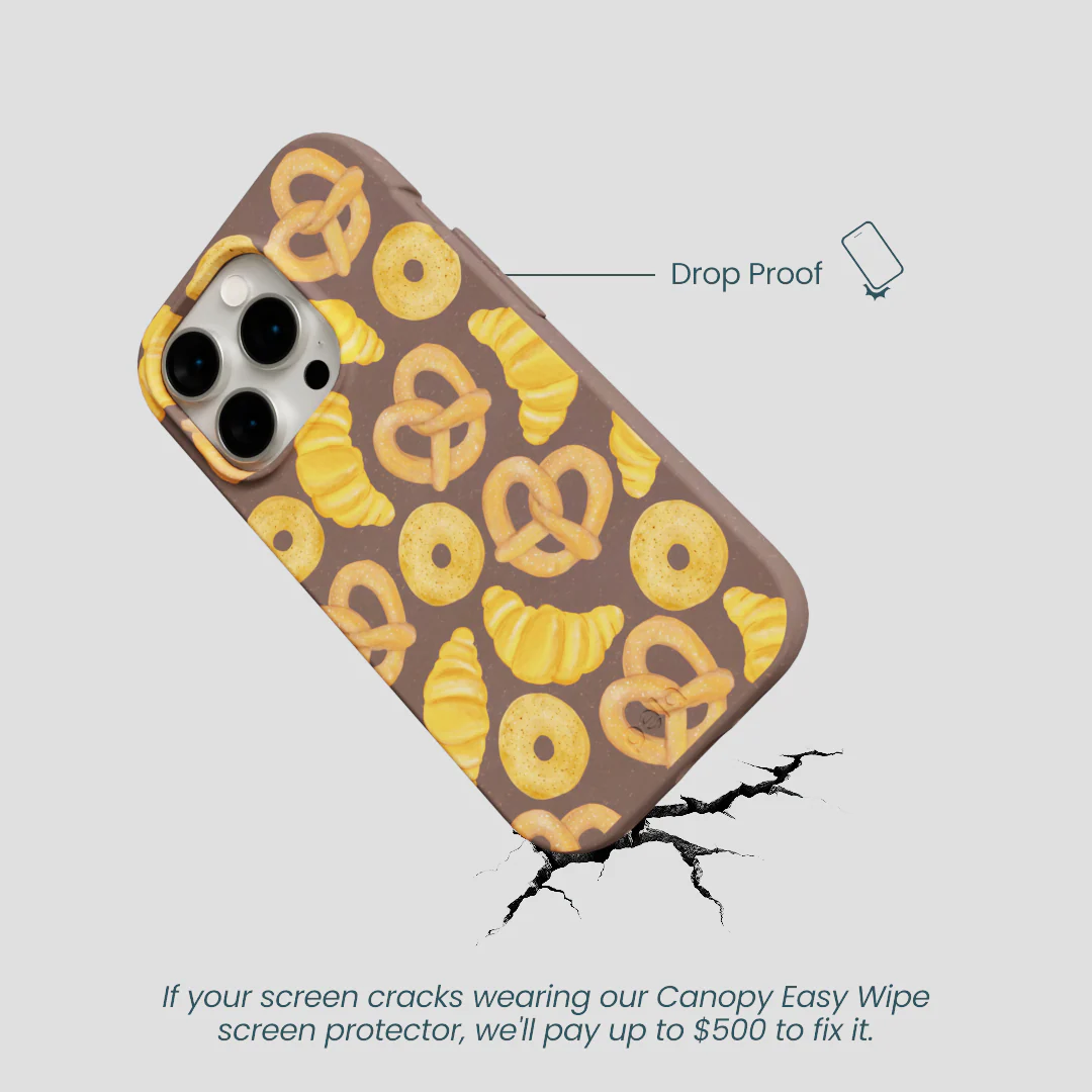 Chocolate Brown Baked Goodies iPhone 15 Pro Case - Image 5