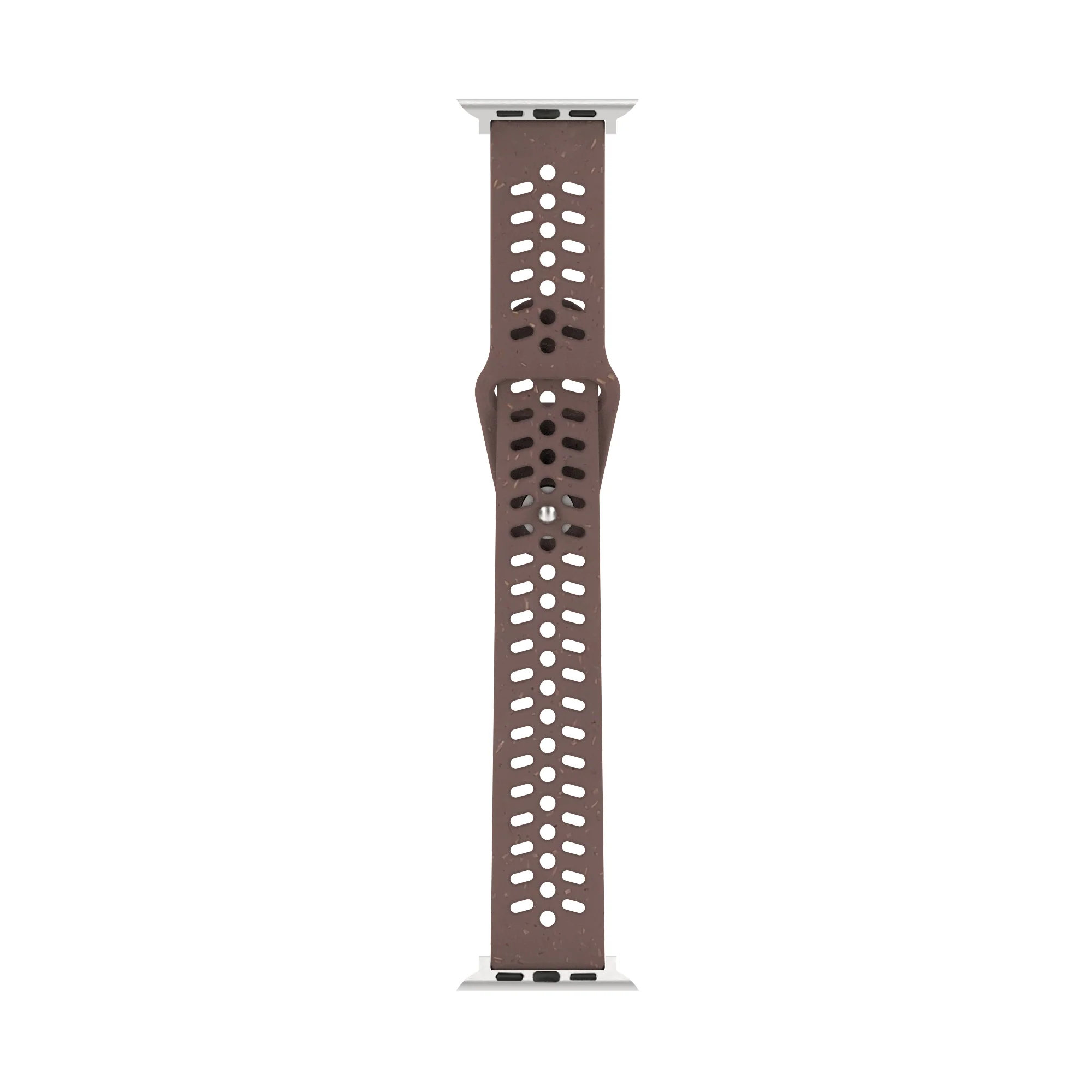 Chocolate Brown Watch Band for Apple Watch - Image 4